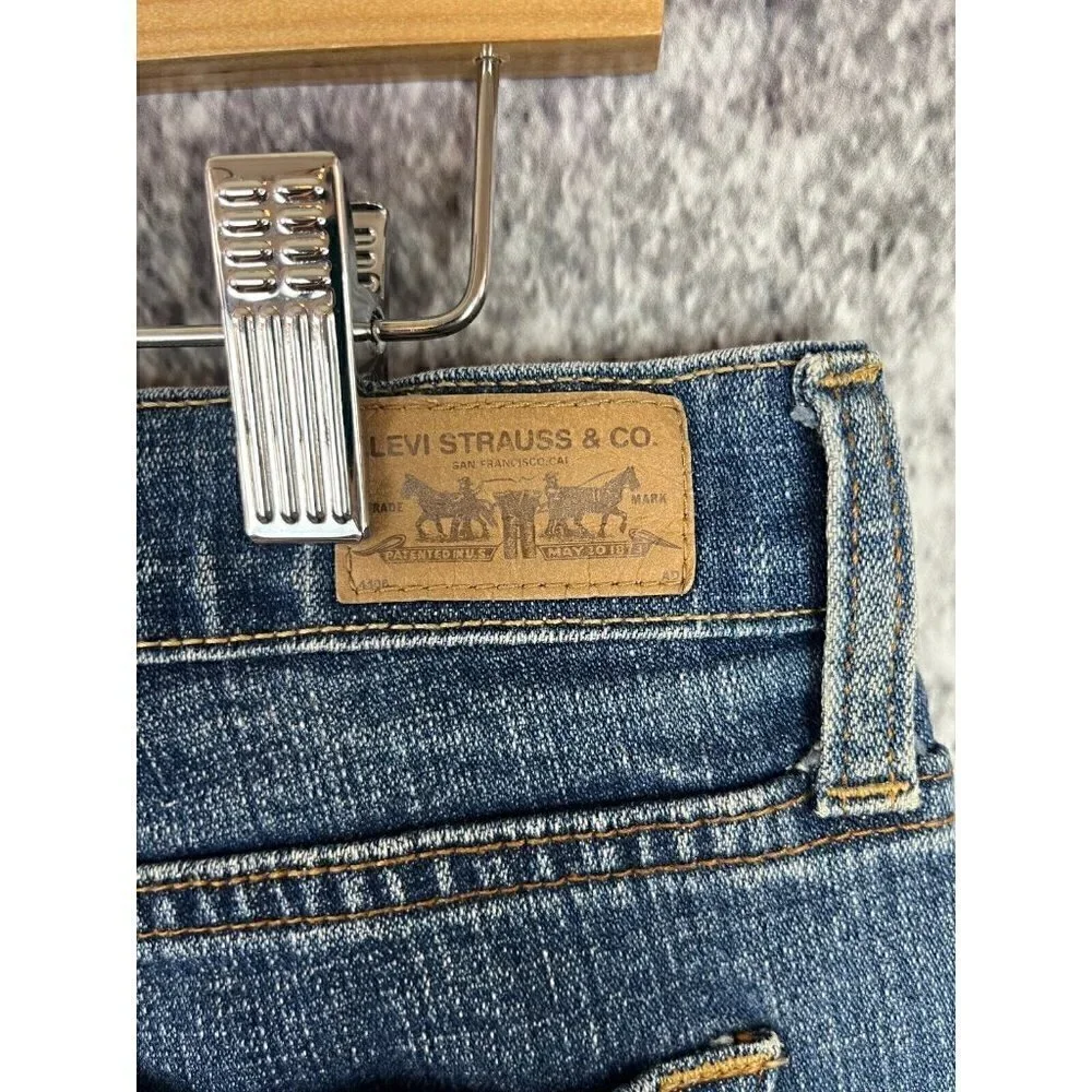 Levi's Straight Leg 505 Blue‎ Jeans Pants Women's 12S